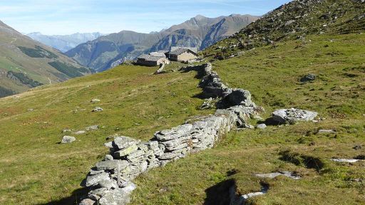 Trockemauern Alp Amperfreila