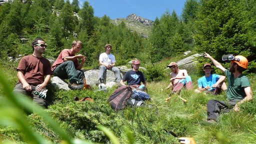 Decespugliamento  dell’Alpe di Prou