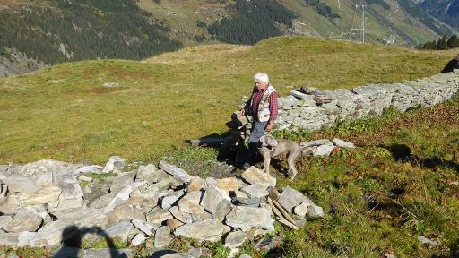 Trockemauern Alp Amperfreila